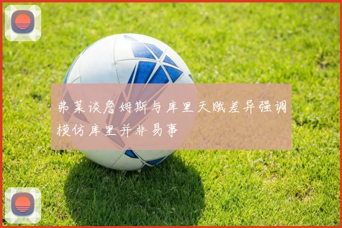 弗莱谈詹姆斯与库里天赋差异强调模仿库里并非易事